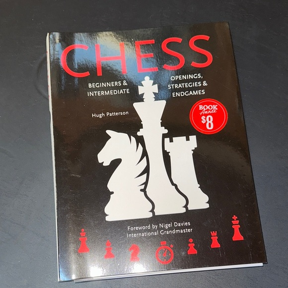 Other - Chess Book by Hugh Patterson - Black and White
